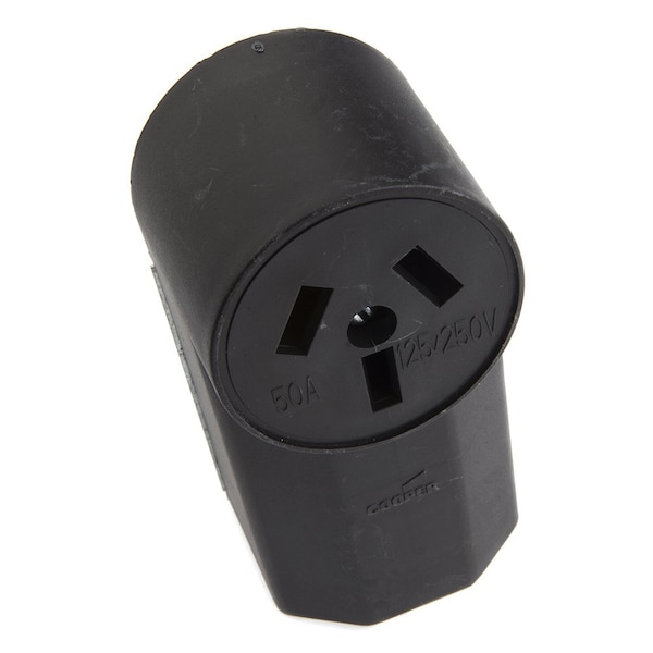 Wall Receptacle With Crowfoot, 220-Volt, 50 Amp, (32535)